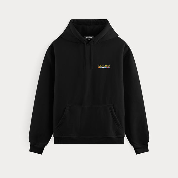 HOODIE   ''MONACO'' BLACK